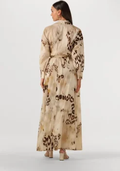 beige access maxi jurk 53-3392-0051