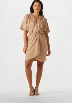 beige access mini jurk 53-3039-128