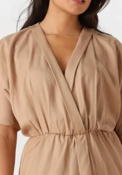 beige access mini jurk 53-3039-128