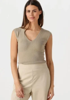 beige aimee the label top fayep