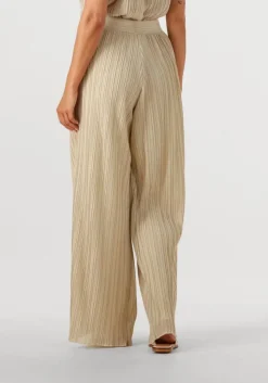 beige aimee the label wijde broek ramses