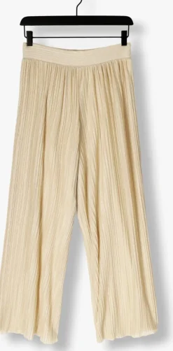 beige aimee the label wijde broek ramses