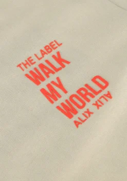 beige alix mini t-shirt oval t-shirt