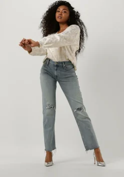 beige alix the label blouses ladies woven lurex animal blouse