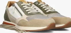 beige ambitious lage sneakers temple