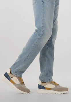 beige ambitious lage sneakers arrow