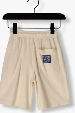beige american vintage korte broek ykobow 2