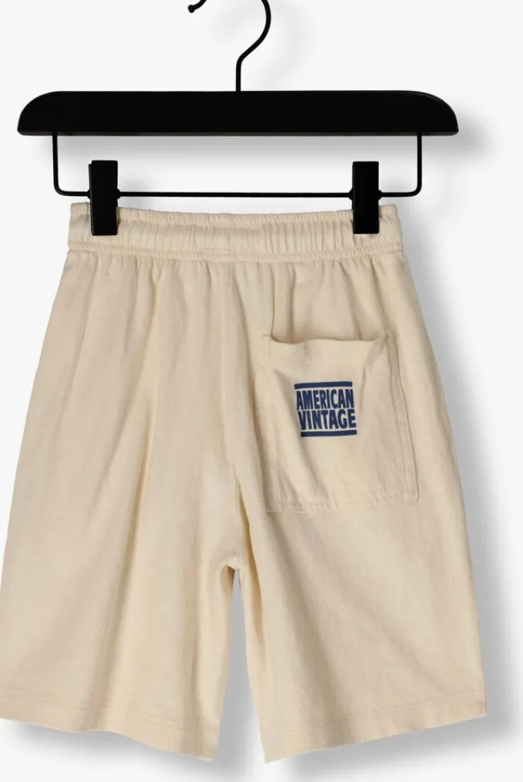beige american vintage korte broek ykobow 2