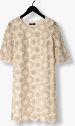 beige ana alcazar midi jurk dress sleeves 040419-3473