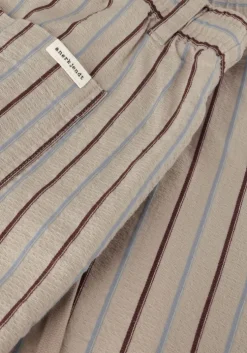 beige anerkjendt korte broek aklt jan structure ela shorts