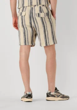 beige anerkjendt korte broek akjan structure shorts