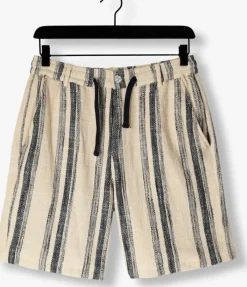 beige anerkjendt korte broek akjan structure shorts