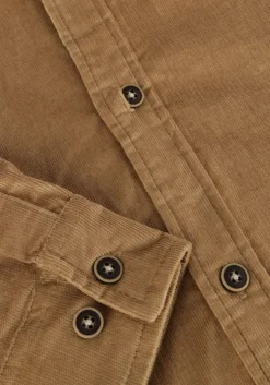 beige anerkjendt overhemd akleif solid cord shirt