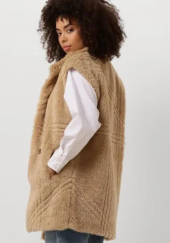 beige another label bodywarmer unni vest