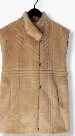 beige another label bodywarmer unni vest
