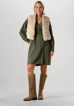 beige another label bodywarmer ellis