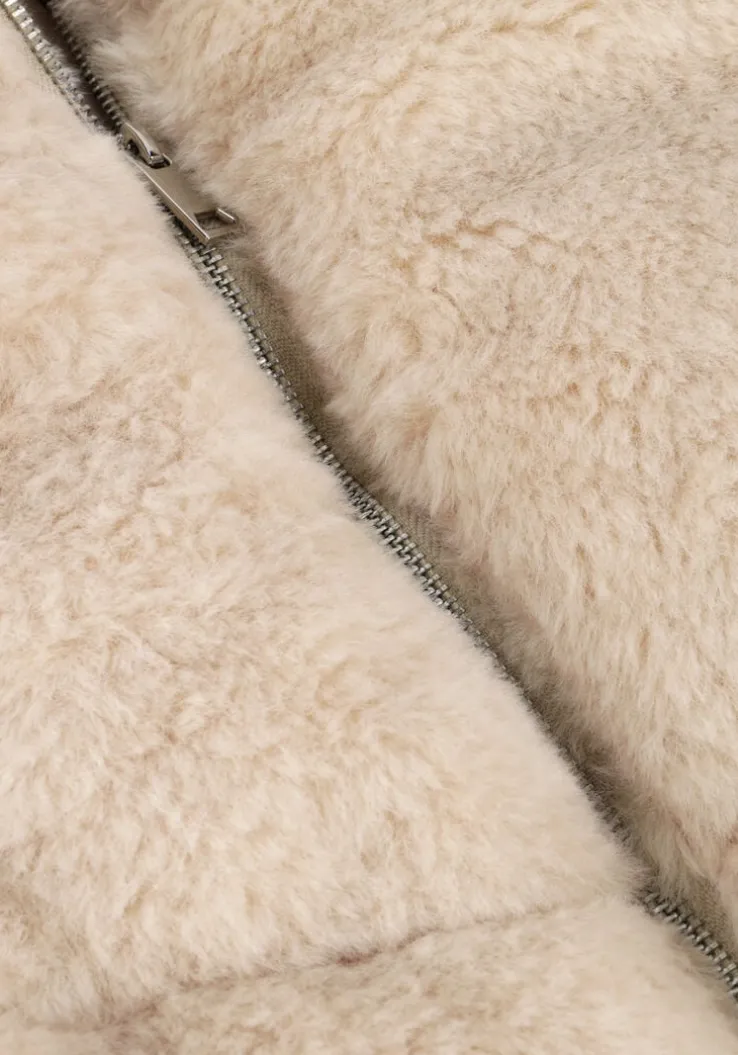 beige another label bodywarmer ellis