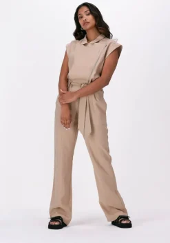 beige another label jumpsuit valli jumpsuit