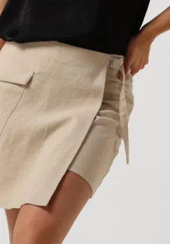 beige another label korte broek gwen skort