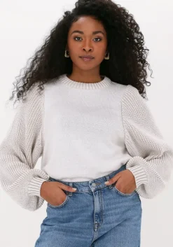beige another label trui ulla knitted pull