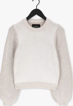 beige another label trui ulla knitted pull