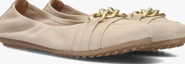 beige ayana ballerina's 1273