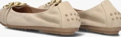 beige ayana ballerina's 1273