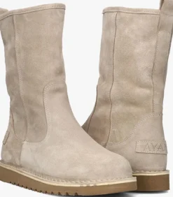 beige ayana enkelboots 2444