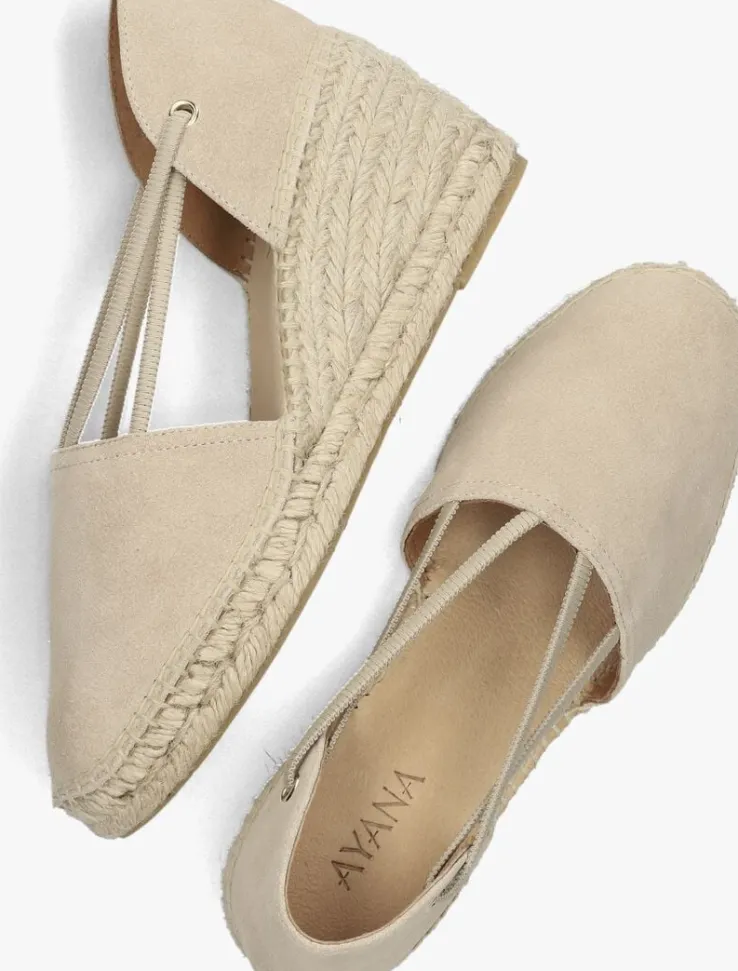 beige ayana espadrilles yu688