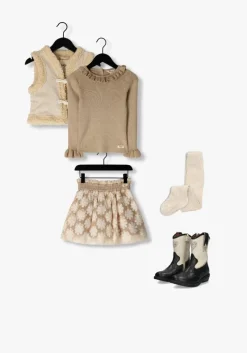 beige baje studio gilet syon