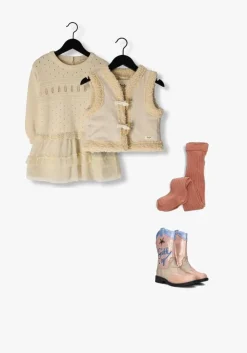 beige baje studio gilet syon