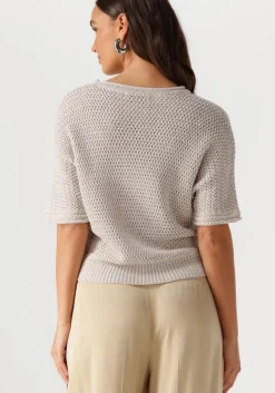 beige beaumont top hearty pullover