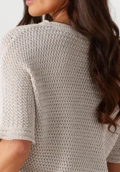 beige beaumont top hearty pullover