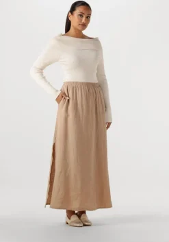 beige bellamy maxirok ize