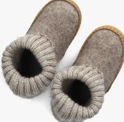 beige bergstein pantoffels cozy lux