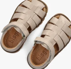 beige bisgaard platte sandalen 71242