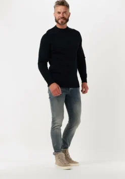 beige blackstone hoge sneakers yg20