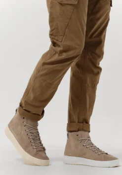 beige blackstone hoge sneakers yg20