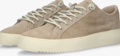 beige blackstone lage sneakers morgan low