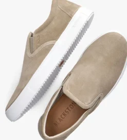 beige blackstone loafers bg140