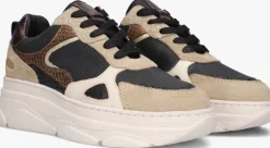 beige blasz lage sneakers jana-09