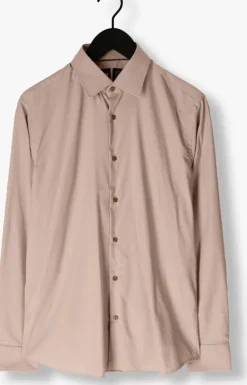 beige boss black klassiek overhemd p-joe-kent-c1-222
