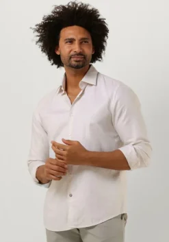 beige boss black klassiek overhemd c-hal-kent-c1-223