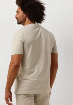 beige boss orange t-shirt tchup 10242929 01