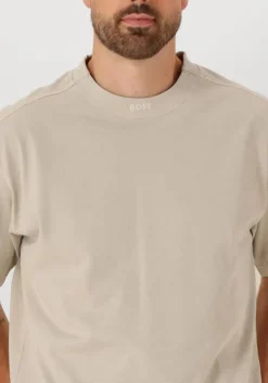 beige boss orange t-shirt te_dye_ 10262477 01