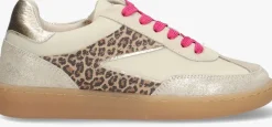 beige braqeez lage sneakers gaia gum