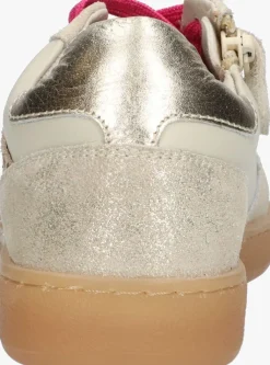 beige braqeez lage sneakers gaia gum