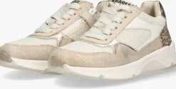 beige braqeez lage sneakers feedhra flow