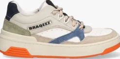 beige braqeez lage sneakers rai rebel