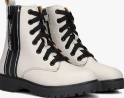 beige braqeez veterboots belle